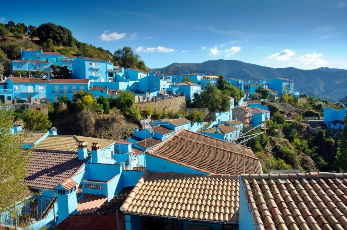 Juzcar, the Smurf village